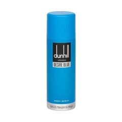 Spreideodorant meestele Dunhill Desire Blue 195 ml hind ja info | Dušigeelid ja deodorandid meestele | hansapost.ee