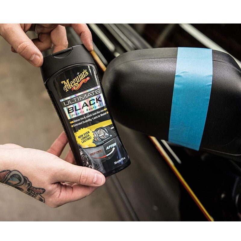 Meguiars G15812EU Ultimate Black Plastic Restorer Trim kaitsekate, 355 ml цена и информация | Autokeemia | hansapost.ee