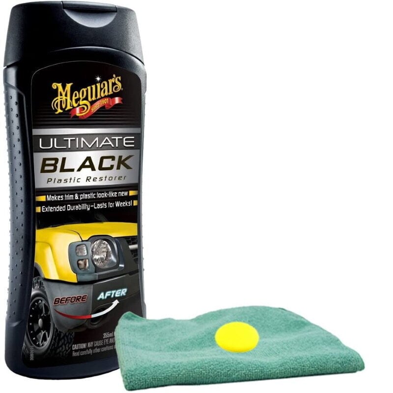 Meguiars G15812EU Ultimate Black Plastic Restorer Trim kaitsekate, 355 ml цена и информация | Autokeemia | hansapost.ee