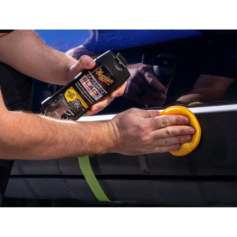 Meguiars G15812EU Ultimate Black Plastic Restorer Trim kaitsekate, 355 ml цена и информация | Autokeemia | hansapost.ee