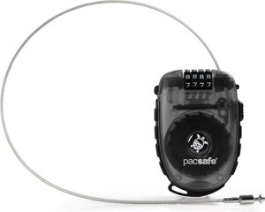 Гибкий замок Pacsafe Retractasafe 250 4-dial retractable cable lock цена и информация | Чемоданы, дорожные сумки  | hansapost.ee