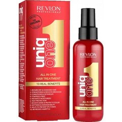 Восстанавливающая маска для волос без ополаскивателя Revlon Uniq One 10-в-1 (150 мл) цена и информация | Средства для укрепления волос | hansapost.ee