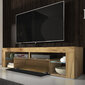 TV laud Hugo LED, pruun/must hind ja info | Televiisori alused | hansapost.ee