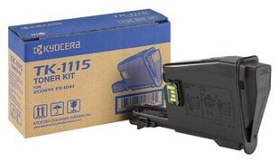 Kassett Kyocera TK-1115 (1T02M50NL0), must hind ja info | Laserprinteri toonerid | hansapost.ee