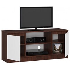 ТВ столик NORE RTV K120, коричневый / белый цена и информация | Тумбы под телевизор | hansapost.ee