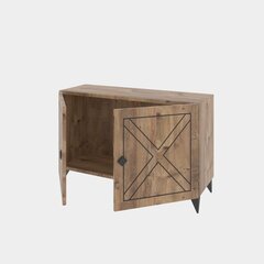 ТВ столик Kalune Design Roza, коричневый цена и информация | Тумбы под телевизор | hansapost.ee