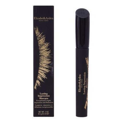 Elizabeth Arden Lasting Impression ripsmetušš 8,5 ml, 01 Lasting Black цена и информация | Lauvärvid, ripsmetušid ja silmapliiatsid | hansapost.ee