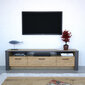 TV laud Kalune Design Manhattan 180 cm, tamm/hall цена и информация | Televiisori alused | hansapost.ee