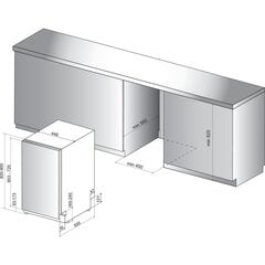 WHIRLPOOL WSIC 3M27 C price and information | Nõudepesumasinad | hansapost.ee