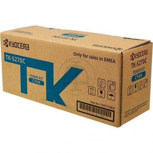 Kyocera Toner TK-5270C Toner-Kit Cyan (1T02TVCNL0), цена и информация | Laserprinteri toonerid | hansapost.ee