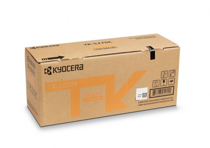 Kyocera Toner TK-5270Y Toner-Kit Yellow (1T02TVANL0), цена и информация | Laserprinteri toonerid | hansapost.ee