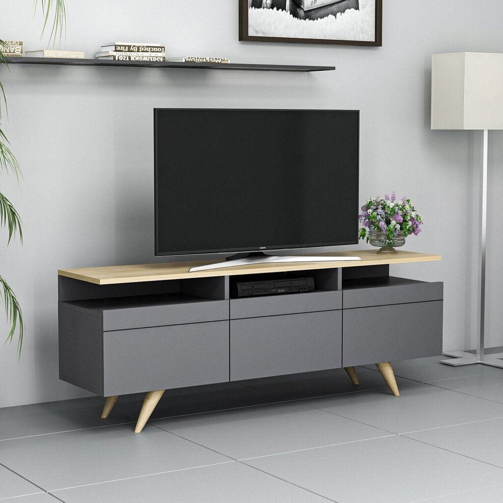 TV-laud Kalune Design 382 150 cm, hall hind ja info | Televiisori alused | hansapost.ee