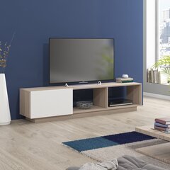 TV laud Kalune Design 598(II), 180 cm, valge/beež värv цена и информация | Тумбы под телевизор | hansapost.ee