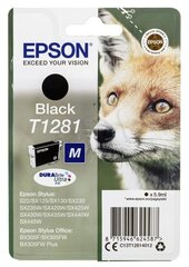 Epson T1281 Ink Cartridge, Black hind ja info | Tindiprinteri kassetid | hansapost.ee