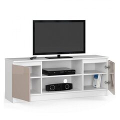 ТВ столик NORE RTV K140, белый/бежевый цена и информация | Тумбы под телевизор | hansapost.ee