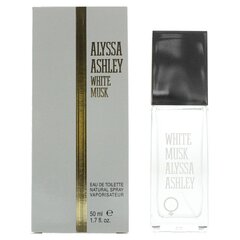 Naiste parfüüm White Musk Alyssa Ashley EDT: Maht - 50 ml hind ja info | Parfüümid naistele | hansapost.ee
