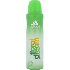 Spreideodorant Adidas Floral Dream naistele 150 ml hind ja info | Dušigeelid ja deodorandid naistele | hansapost.ee