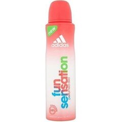 Spreideodorant Adidas Fun Sensation naistele 150 ml hind ja info | Dušigeelid ja deodorandid naistele | hansapost.ee