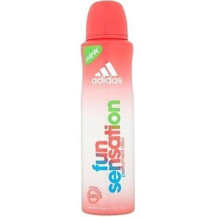 Spreideodorant Adidas Fun Sensation naistele 150 ml hind ja info | Dušigeelid ja deodorandid naistele | hansapost.ee