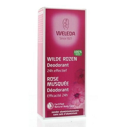 Spreideodorant Weleda Wild Rose naistele, 100 ml hind ja info | Deodorandid | hansapost.ee