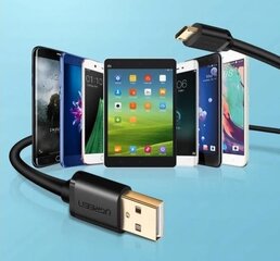 Ugreen 60117, USB 2.0 C M / USB 2.0 M, 1,5 м цена и информация | Кабели и провода | hansapost.ee