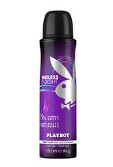 Spreideodorant Playboy Endless Night For Her 150 ml hind ja info | Dušigeelid ja deodorandid naistele | hansapost.ee