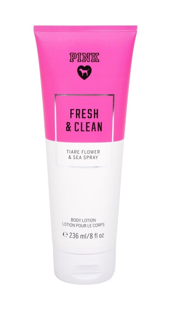 Ihupiim Victoria's Secret Pink Fresh & Clean 236 ml hind ja info | Dušigeelid ja deodorandid naistele | hansapost.ee