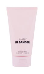 Jil Sander Simply kehakreem 150 ml hind ja info | Dušigeelid ja deodorandid naistele | hansapost.ee