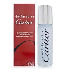Лосьон после бритья Cartier Declaration для мужчин 100 мл цена и информация | Парфюмированная косметика для мужчин | hansapost.ee