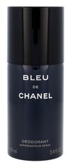 Chanel Bleu de Chanel дезодорант для мужчин 100 мл цена и информация | Chanel Духи | hansapost.ee