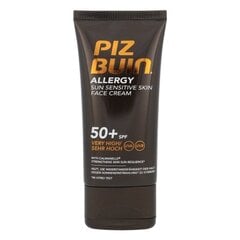 Piz Buin Allergy Sun Sensitive Skin Face Cream SPF50 naistele 50 ml цена и информация | Кремы от загара | hansapost.ee