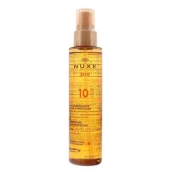 Pihustatav päikesekaitseõli Nuxe Sun Tanning SPF10 150 ml hind ja info | Nuxe Kehahooldustooted | hansapost.ee