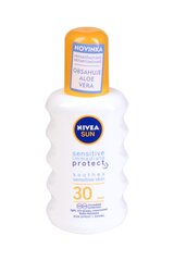 Päikesekaitsekreem Nivea Sun Sensitive Immediate SPF 30 200 ml цена и информация | Кремы от загара | hansapost.ee