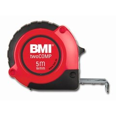 Mõõdulint BMI twoComp (5 m; 19 mm) hind ja info | BMI Remondikaubad, sanitaartehnika ja kütteseadmed | hansapost.ee