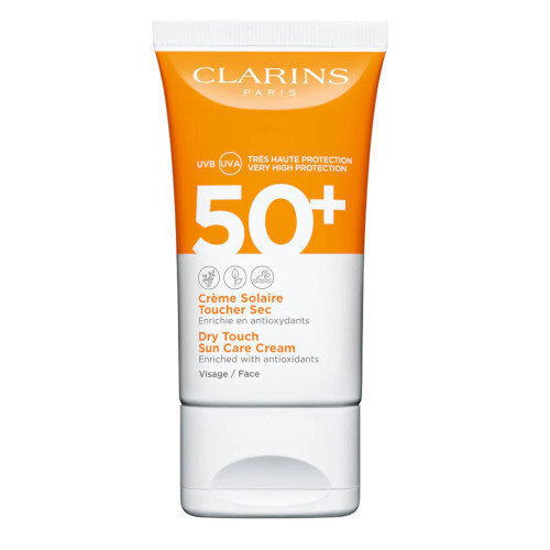 Päikesekaitsekreem Clarins Sun Dry Touch Care SPF50, 50 ml hind ja info | Päikesekaitse ja päevitusjärgsed kreemid | hansapost.ee