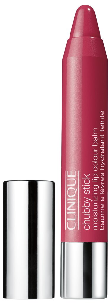 Clinique Chubby Stick Lip Balm naistele 3 g, 07 Super Strawberry hind ja info | Huulekosmeetika | hansapost.ee