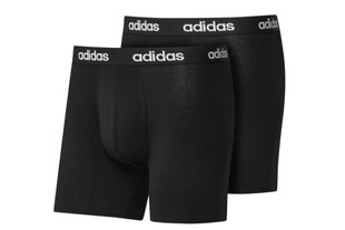 Hижнее белье Adidas Linear Brief 2p, чёрные цена и информация | Нижнее белье для мужчин | hansapost.ee