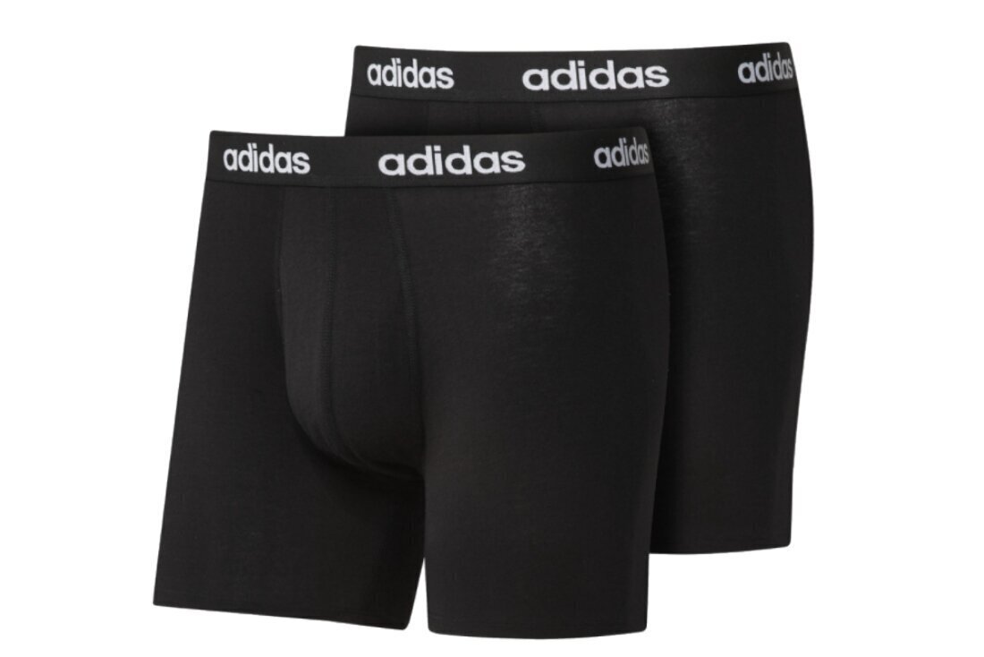 Adidas Trikotaažist Alusriided Linear Brief 2p Black hind ja info | Aluspesu meestele | hansapost.ee