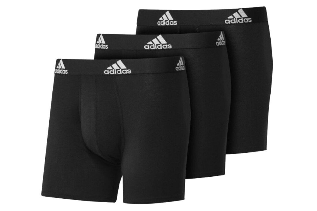 Meeste aluspüksid Adidas Bos Briefs 3 Pairs GU8889, 3 tk цена и информация | Aluspesu meestele | hansapost.ee