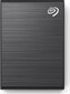 Seagate One Touch STKG1000400 väline SSD-ketas 1000 GB Must hind ja info | Sisemised kõvakettad | hansapost.ee