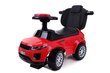 Laste tõukeauto käepidemega FUNFIT KIDS, punane цена и информация | Beebide mänguasjad | hansapost.ee