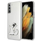 Karl Lagerfeld, sobib telefonile Samsung S21 Ultra, läbipaistev цена и информация | Telefonide kaitsekaaned ja -ümbrised | hansapost.ee