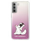 Karl Lagerfeld Samsung S21 Ultra jaoks, roosa hind ja info | Telefonide kaitsekaaned ja -ümbrised | hansapost.ee