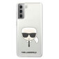 Karl Lagerfeld Samsung S21 Plus jaoks, läbipaistev цена и информация | Telefonide kaitsekaaned ja -ümbrised | hansapost.ee