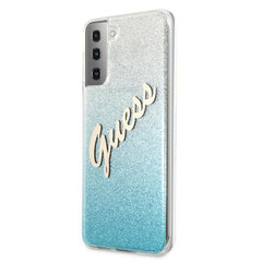 Ümbris Guess telefonile Samsung S21 Plus, Glitter Vintage Logo hind ja info | Telefonide kaitsekaaned ja -ümbrised | hansapost.ee
