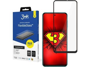 Защитное стекло 3MK FlexibleGlass Max for Xiaomi Redmi Note 9 Pro Black цена и информация | Защитные пленки для телефонов | hansapost.ee