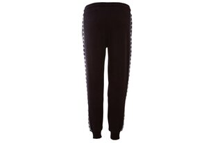 Naiste spordipüksid Kappa Inama Sweat Pants 309074-19-4006, must hind ja info | Spordiriided naistele | hansapost.ee