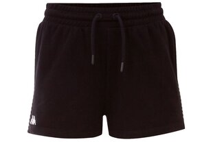 Шорты женские Kappa Irisha Shorts 309076-19-4006, черные цена и информация | Спортивная одежда для женщин | hansapost.ee