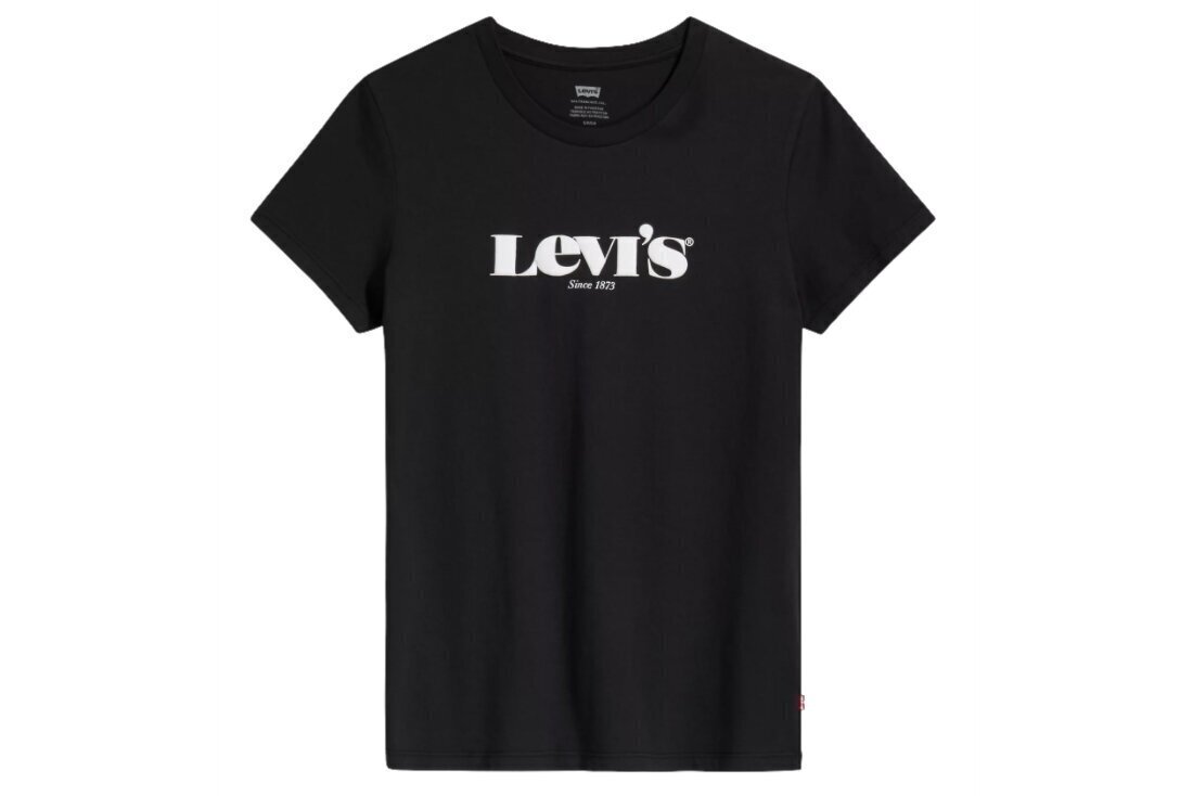 Naiste T-särk Levi's The Perfect Tee 173691250, must цена и информация | Spordiriided naistele | hansapost.ee