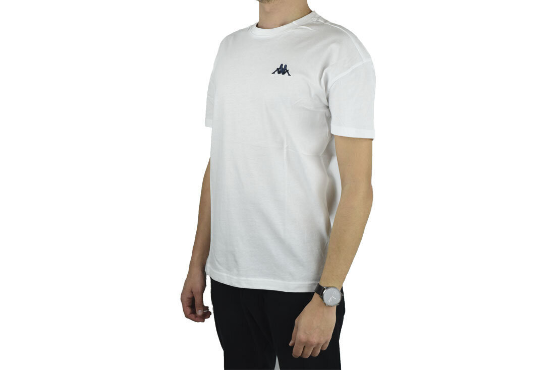 Meeste T-särk Kappa Veer T Shirt 707389110601, valge hind ja info | T-särgid meestele | hansapost.ee